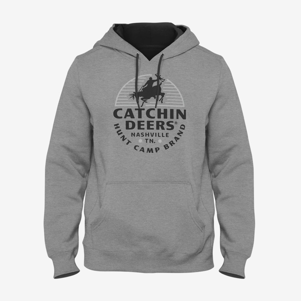 Catchin’ Deers Grey Hoodie